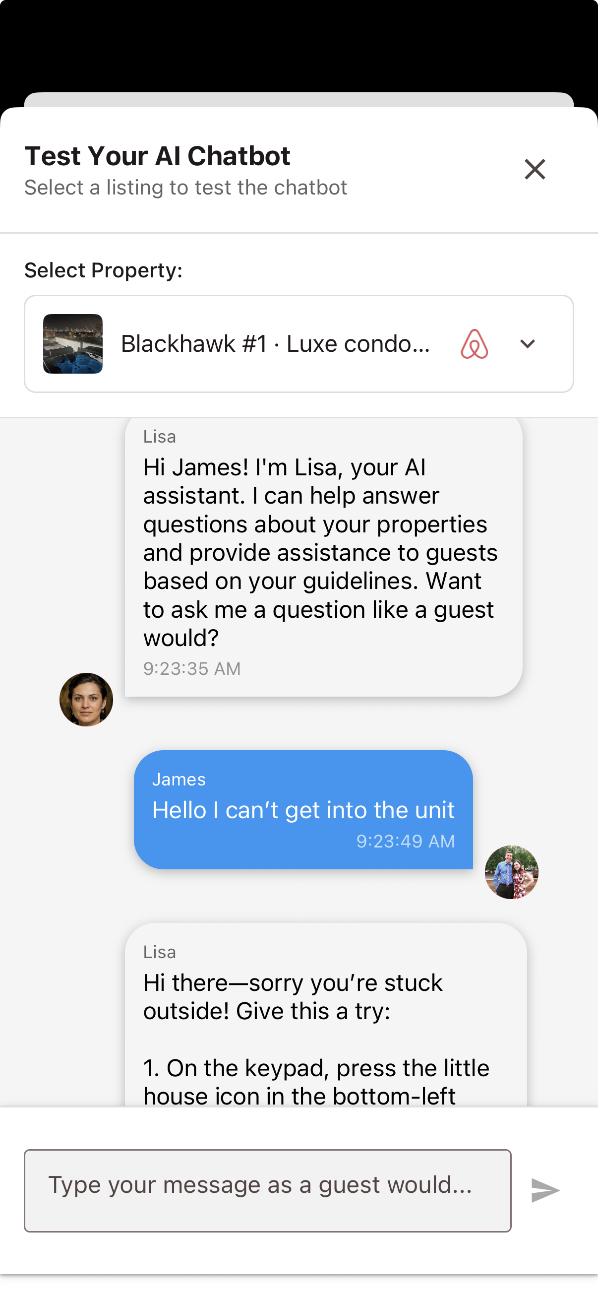 Outkeepr AI Guest Messaging